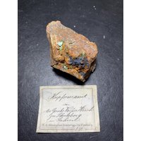 Torbernit, Grube Weißer Hirsch, Schneeberg, Sachsen, Erzgebirge von anjahoefer