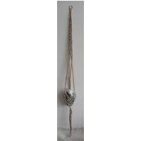 Makramee Werk Aufhänger, Baumwoll Seil Natürliche Makramee, Topflappen Pflanze, Pflanze Hängend, Indoor-Pflanzer, Hängenden Blumentopf von ankapower