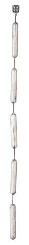 Magnesium Kettenanode 22 x 800 mm 3/4" DN20 flexibel 5-teilig mit PTFE-Dichtung passend zu Afriso 69829 Magnesiumanode Opferanode Schutzanode von anmetec