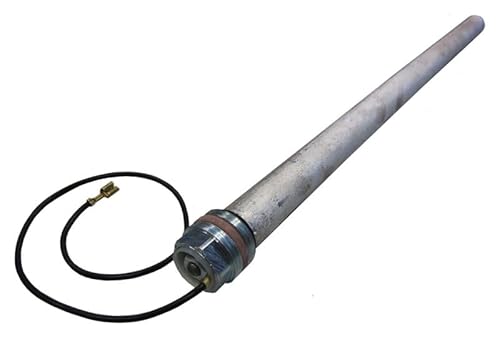 Stab Magnesium Opfer Schutz Anode 26 x 700 mm 1" DN25 mit PTFE-Dichtung für einen isolierten Einbau von anmetec