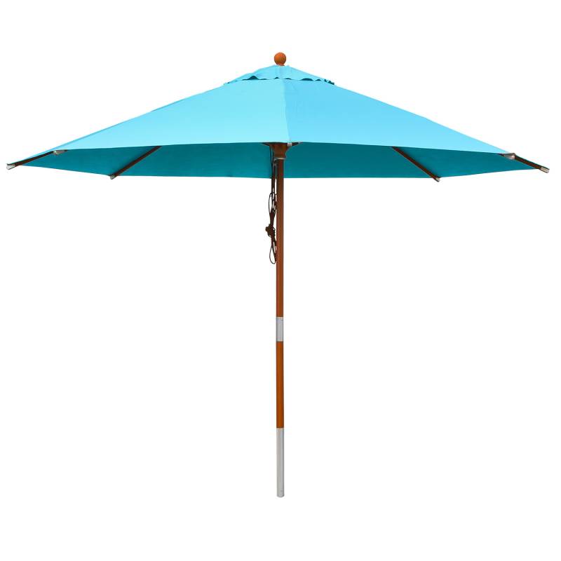 Himmelblau - anndora Sonnenschirm 3m rund Himmelblau Hellblau Winddach UV-Schutz Himmelblau - anndora Sonnenschirm 3m rund Himmelblau Hellblau Winddach UV-Schutz von anndora-sonnenschirm.de