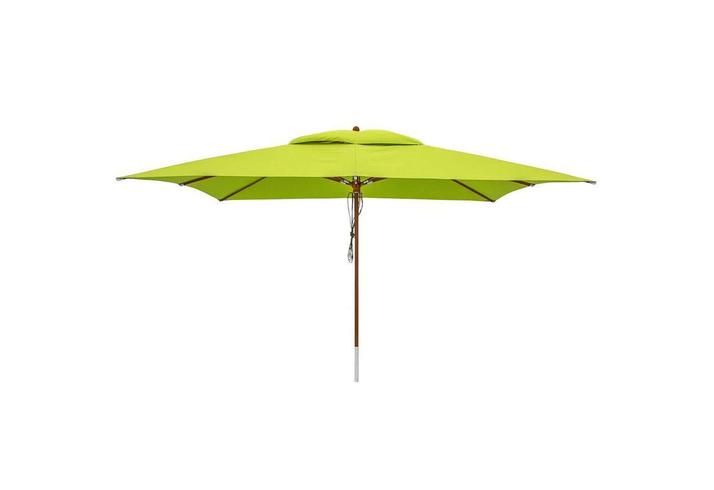 anndora-sonnenschirm Sonnenschirm 3x4 Meter Marktschirm rechteckig, LxB: 400,00x300,00 cm, wasserabweisende Oberflächenbeschichtung von anndora-sonnenschirm