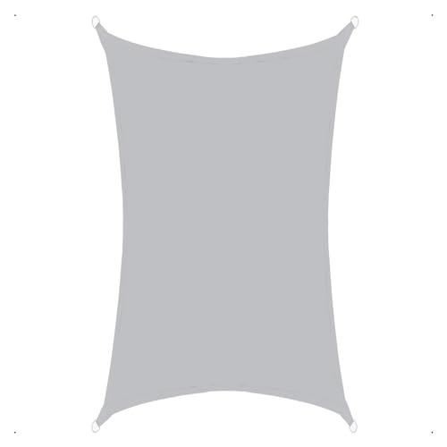 anndora Sonnensegel 3x6 HDPE hellgrau rechteckig anndora Sonnensegel 3x6 HDPE hellgrau rechteckig von anndora