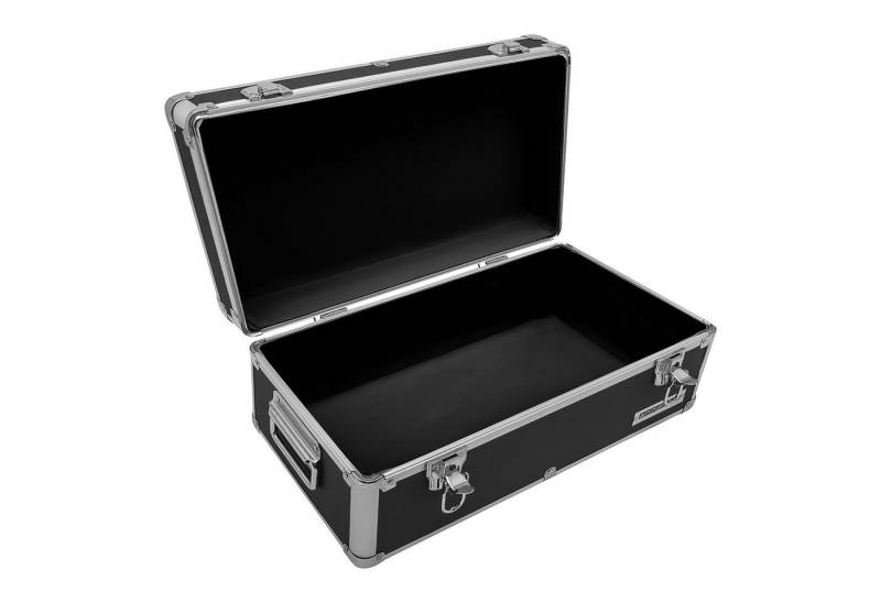 anndora Aufbewahrungsbox Alu Rahmenkoffer Transportbox (schwarz), stabiler Metallrahmen - mit Moosgummi ausgekleidet von anndora