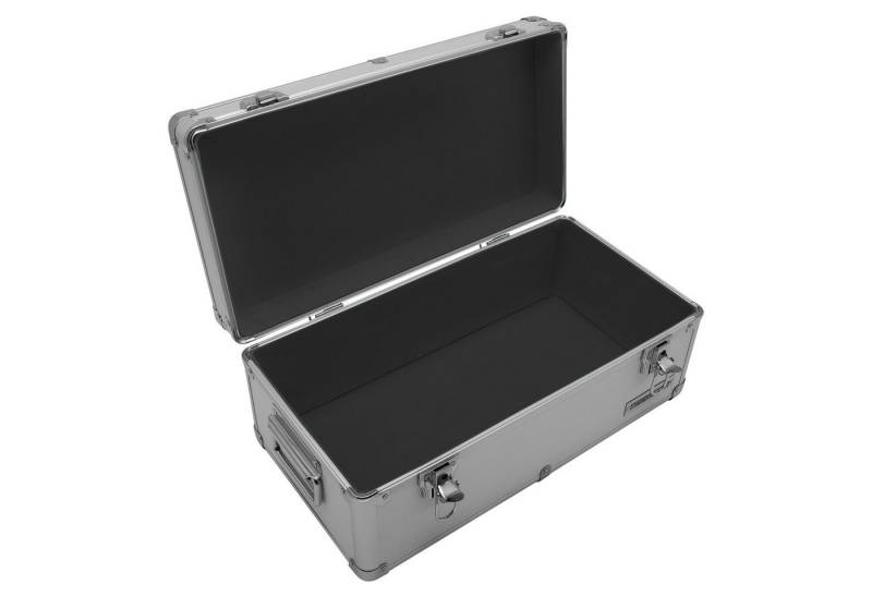anndora Aufbewahrungsbox Alu Rahmenkoffer Transportbox (silber), stabiler Metallrahmen - mit Moosgummi ausgekleidet von anndora