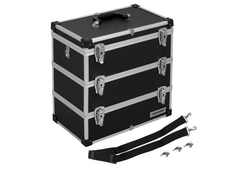 anndora Aufbewahrungsbox Werkzeugkoffer Multifunktionskoffer Aluminium von anndora