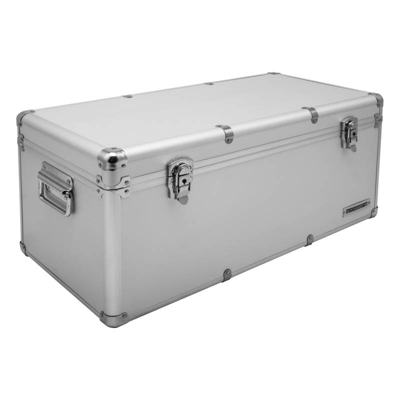 anndora Aufbewahrungskiste 64 x 31 x 31 cm Silber 54 Liter Werkzeugkoffer - Dreischicht Material Alurahmen von anndora