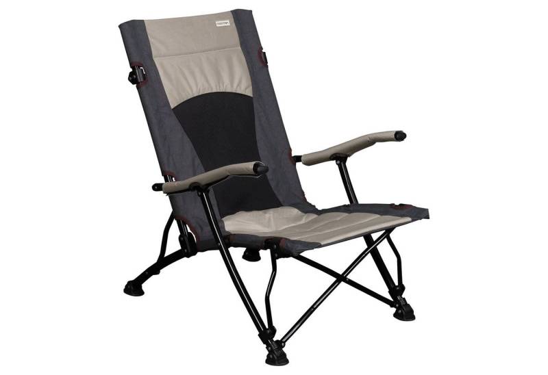 anndora Campingstuhl Angel- und Strandstuhl mit tiefer Sitzhöhe, leicht faltbar - tiefe SItzposition - praktische Schultertasche von anndora