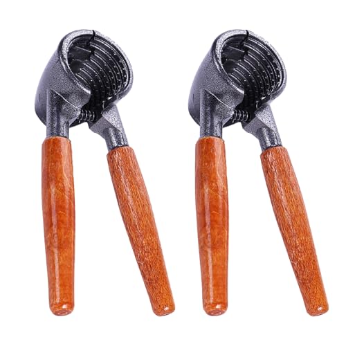 anneratteryer 2 Stück Nussknacker Walnüsse Nussknacker Haselnüsse Nußknacker Kastanienöffner Nussknacker Nussknacker für Walnüsse Haselnüsse und Paranüsse Clip mit Holzgriff Keine Kernzertrümmerung anneratteryer 2 Stück Nussknacker Walnüsse Nussknacker Haselnüsse Nußknacker Kastanienöffner Nussknacker Nussknacker für Walnüsse Haselnüsse und Paranüsse Clip mit Holzgriff Keine Kernzertrümmerung von anneratteryer
