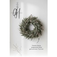 Kranz Mit Tanne-Thymian-Olive Kranz Mit Tanne-Thymian-Olive von annikaheinze