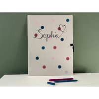 Sammelmappe "Dots", A4 +/A3 Sammelmappe "Dots", A4 +/A3 von annisstempelei