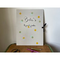 Sammelmappe "Dots", A4 +/A3 Sammelmappe "Dots", A4 +/A3 von annisstempelei