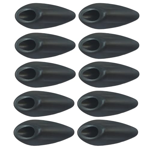 antianzhizhuang 10 Stück Nylon Kabelclip für Fahrrad Bremsschlauch und Schaltzug, Schwarz, 36,5 mm, 10 Stück von antianzhizhuang