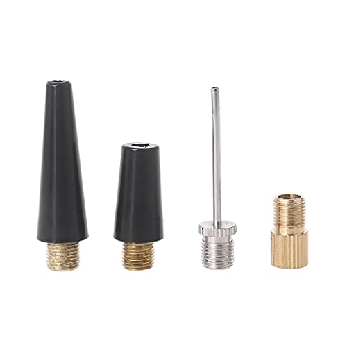 4-teiliges Ballnadel-Set, Nadelfüller-Set, Nadeldüsenadapter, Fahrräder, Reifenfüller, Kompressor, Inflator, Adapter, Reifenfüller-Adapter von antianzhizhuang
