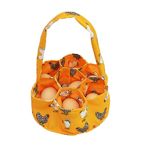 Eier Aufbewahrungstasche Leichte Eier Sammeltasche 7 Tragbarer Eierkorb Hühner Enten Gänse Eier von antianzhizhuang
