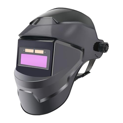 Schweißmaske Mit Großer Sicht Automatische Verdunkelung Schweißmaske Mit Licht Solarstrom Echte Farbe Schweißmaske Zum Schweißen Schleifen von antianzhizhuang