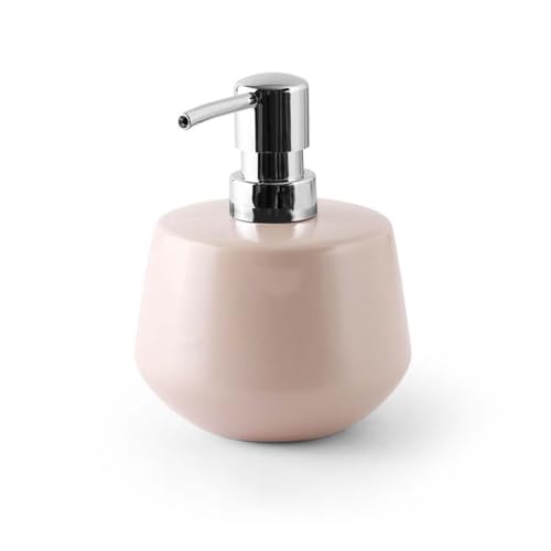 Lotionspender, Keramik-Händedesinfektionsflasche, leichte Luxus-Seifenflasche, Pressflasche, Shampoo-Spenderflasche,für Badezimmer(Beige) von anxinda