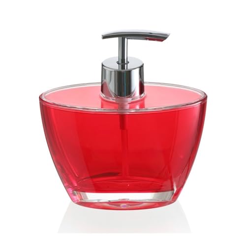 Lotionspender, Seifenspender, Handseifenflasche, Duschgelspenderflasche, Haushaltshotel Universal,für Badezimmer(Red) von anxinda