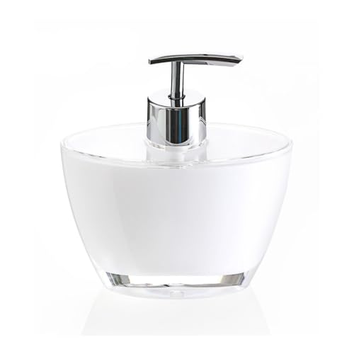 Lotionspender, Seifenspender, Handseifenflasche, Duschgelspenderflasche, Haushaltshotel Universal,für Badezimmer(White) von anxinda
