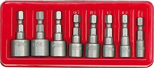 8tlg. Stecknuß Bit Satz 5-13 mm für Akkuschrauber von VOREL