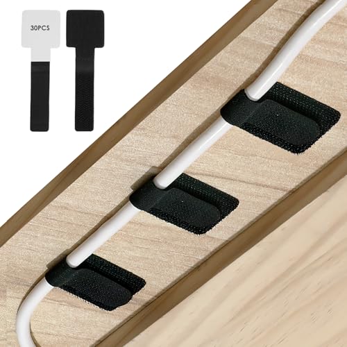 30er Kabelkanal Selbstklebend, Kabelhalter Organizer Unter Dem Schreibtisch, wiederverwendbare Nylon Kabelmanagement für Schreibtisch, Nachttisch, Ladekabeln,Cable Management 30er Kabelkanal Selbstklebend, Kabelhalter Organizer Unter Dem Schreibtisch, wiederverwendbare Nylon Kabelmanagement für Schreibtisch, Nachttisch, Ladekabeln,Cable Management von anyts