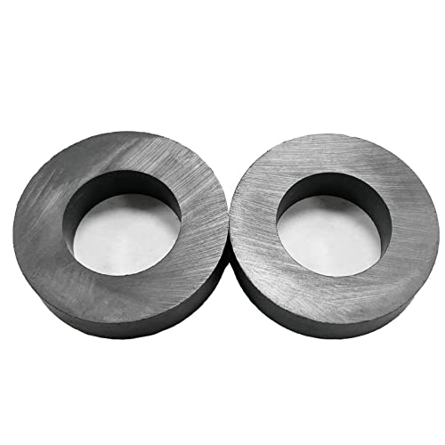 2 Stück Keramik-Ringmagnete Ø 60 x 32 x 15 mm Y35 Ferrit Ringmagnet,Magnetring, Magnet Scheibe mit Loch Ring 2 Stück Keramik-Ringmagnete Ø 60 x 32 x 15 mm Y35 Ferrit Ringmagnet,Magnetring, Magnet Scheibe mit Loch Ring von aoauto