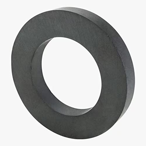 Große Keramik-Ringmagnete, industrielle Ferrit-Ringmagnete mit Löchern für wissenschaftliche Experimente -od 100 mm xID60 mm x 15 mm (1 Stück) von aoauto