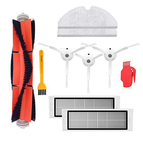 Zubehör-Kit für XIAOMI MI S6 S5 S50 E25 E20 E35Roboter-Vakuum-Ersatzteile Zubehör Seitenbürste HEPA-Filter Hauptbürste Mopp Tücher Zubehör-Kit für XIAOMI MI S6 S5 S50 E25 E20 E35Roboter-Vakuum-Ersatzteile Zubehör Seitenbürste HEPA-Filter Hauptbürste Mopp Tücher von aotengou