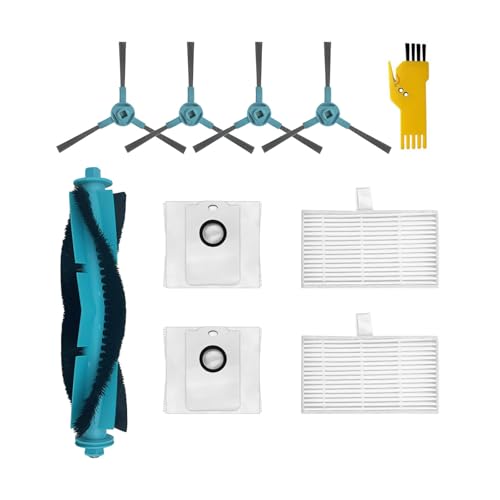 aotengou Ersatzteile für Conga 2499 Ultra Home Advanced Conga 2499 Ultra X-Treme Roboter Staubsauger Zubehör Kit 9 Packs 1 Hauptbürste, 2 Filter, 4 Seitenbürsten, 2 Beutel von aotengou