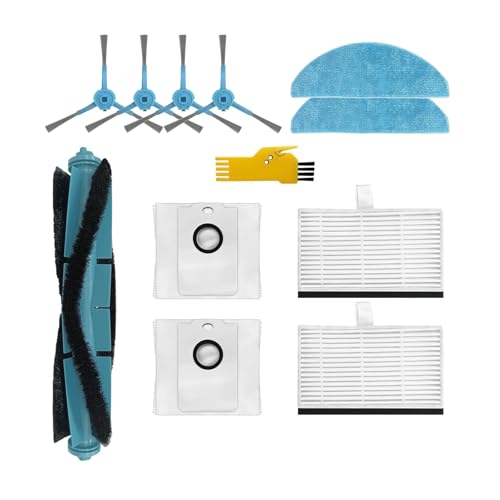 aotengou Zubehör für Conga 8290 Immortal Ultra Power Home Genesis/Home X-Treme Roboter Staubsauger Ersatzteile 11 Packs 1 Hauptbürste, 2 Filter, 4 Seitenbürsten, 2 Wischtücher, 2 Beutel aotengou Zubehör für Conga 8290 Immortal Ultra Power Home Genesis/Home X-Treme Roboter Staubsauger Ersatzteile 11 Packs 1 Hauptbürste, 2 Filter, 4 Seitenbürsten, 2 Wischtücher, 2 Beutel von aotengou