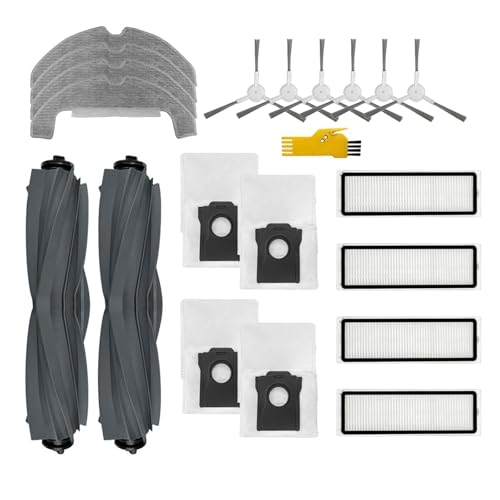 aotengou Zubehör für Dreame D10 Plus Gen 2 Staubsaugerroboter Ersatzteile 20 Packungen 2 Hauptbürsten, 4 Filter, 6 Seitenbürsten, 4 Mopptücher, 4 Staubbeutel aotengou Zubehör für Dreame D10 Plus Gen 2 Staubsaugerroboter Ersatzteile 20 Packungen 2 Hauptbürsten, 4 Filter, 6 Seitenbürsten, 4 Mopptücher, 4 Staubbeutel von aotengou