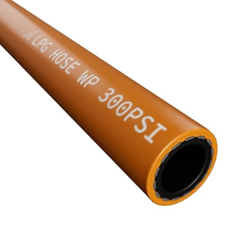 ap automotive 8 mm Gummi LPG Gas Propangasschlauch ISO3821 orange 2 m von AP Automotive