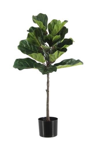 aplanta Künstlicher Ficus Lyrata - Niran | 90 cm von aplanta