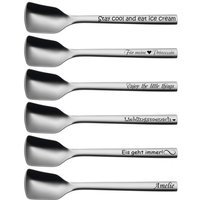 Wmf Nuova Eislöffel Mit Gravur Nach Wunsch Edelstahl 13, 5 cm Eisschaufel von aplusashop2013