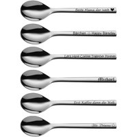 Wmf Nuova Kaffeelöffel Mit Gravur Nach Wunsch Edelstahl 13, 5 cm Teelöffel Coffee von aplusashop2013