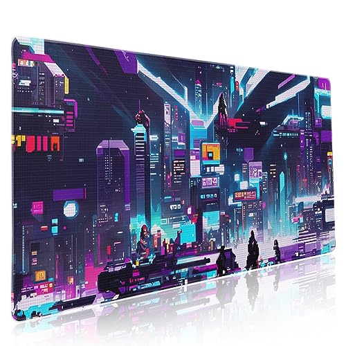 Lila japanische Stadt Gaming Mauspad XXL Retro Anime Vaporwave Street erweiterte große Schreibtischunterlage großes Mauspad Gummiboden genähter Rand langes Mauspad für Desktop Büro PC Gamer, 90 x 40 Lila japanische Stadt Gaming Mauspad XXL Retro Anime Vaporwave Street erweiterte große Schreibtischunterlage großes Mauspad Gummiboden genähter Rand langes Mauspad für Desktop Büro PC Gamer, 90 x 40 von aportt