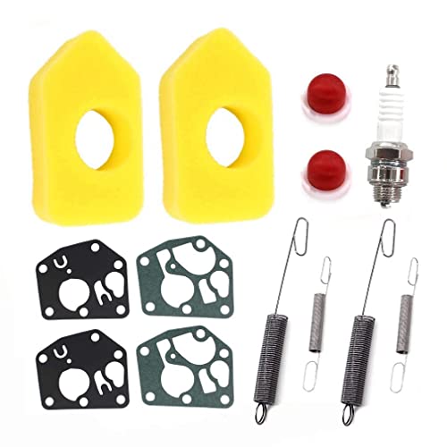 Luftfilter mit Vergaser Membran Reglerfeder Feder für Briggs & Stratton Quattro 450 500 550 Series 698369 Classic Sprint 795083 694394 692211 691859 Luftfilter mit Vergaser Membran Reglerfeder Feder für Briggs & Stratton Quattro 450 500 550 Series 698369 Classic Sprint 795083 694394 692211 691859 von appe
