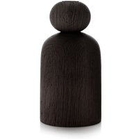 applicata - Shape Ball Vase, Eiche schwarz gebeizt von applicata