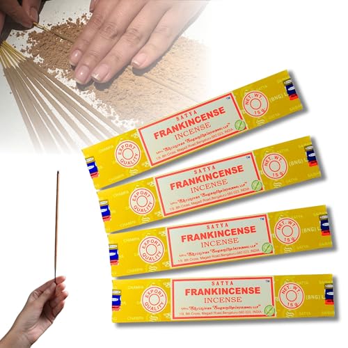 4X Räucherstäbchen Set Original Satya Verschiedene Düfte | Räucherwerk (Weihrauch) von aqasha
