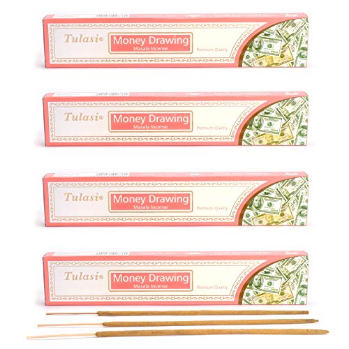 4X Räucherstäbchen Tulasi Money Drawing Masala | Indien 4X Räucherstäbchen Tulasi Money Drawing Masala | Indien von aqasha