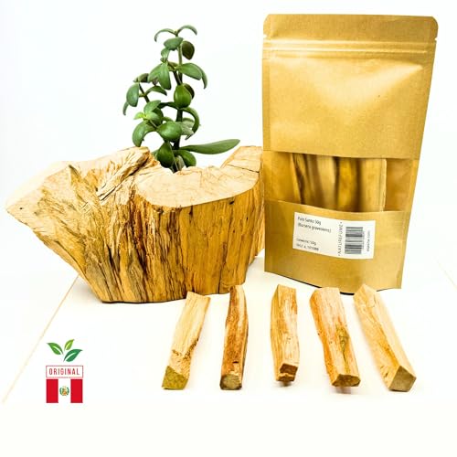 Palo Santo | Heiliges Holz zum Räuchern & Meditieren aus Peru, Bursera graveolens Baum, Nachhaltige Wildsammlung von aqasha