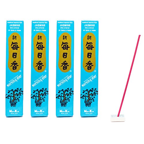 4X Räucherstäbchen Morning Star, Nippon Kodo Verschiedene Düfte | Japan | Insgesamt 200 Sticks (Jasmin) 4X Räucherstäbchen Morning Star, Nippon Kodo Verschiedene Düfte | Japan | Insgesamt 200 Sticks (Jasmin) von aqasha