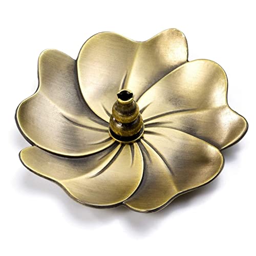 Räucherstäbchenhalter Lotus, Golden 9 cm Räucherstäbchenhalter Lotus, Golden 9 cm von aqasha