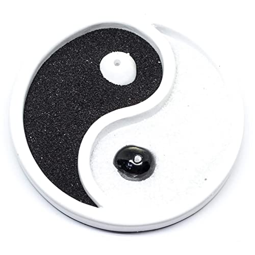Räucherstäbchenhalter Yin & Yang 10 cm Räucherstäbchenhalter Yin & Yang 10 cm von aqasha