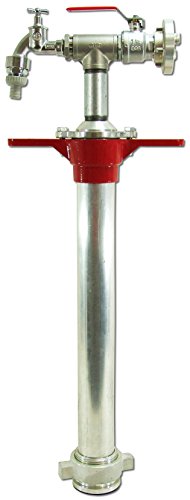 STANDROHR DN 80 1x C absperrbar & 1x Zapfventil drehbar Unterflurhydrant Hydrant von aqua royal