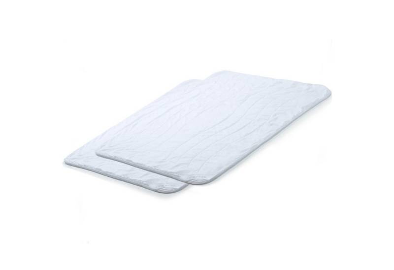 aqua-textil Bettdecke, Kopfkissen + Topper Ambiente Mikrofaser Sommer Steppdecke 2er Set 150x220cm von aqua-textil