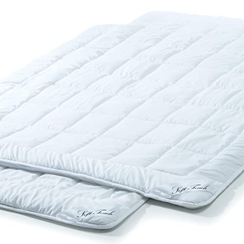 aqua-textil Soft Touch Ganzjahres Bettdecke 2er Set 155 x 200 cm Steppdecke ca 1180g Füllung atmungsaktiv Decke Winter Sommer Oeko-TEX von aqua-textil