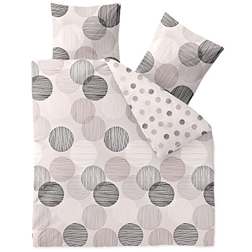 aqua-textil Trend Bettwäsche 200x200 cm 3tlg. Baumwolle Bettbezug Filia Punkte Beige Weiß Grau Anthrazit aqua-textil Trend Bettwäsche 200x200 cm 3tlg. Baumwolle Bettbezug Filia Punkte Beige Weiß Grau Anthrazit von aqua-textil