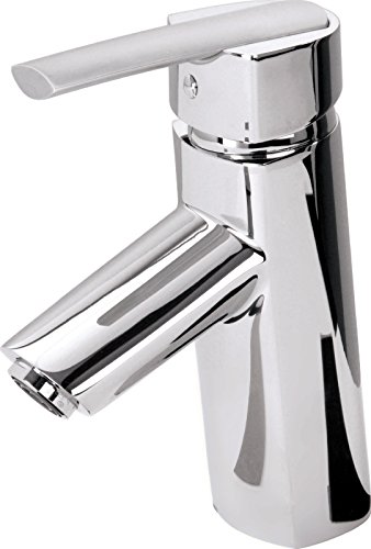 AquaSu 78260 9 Einhandmischer Fonte für Waschtisch, Chrom von aquaSu