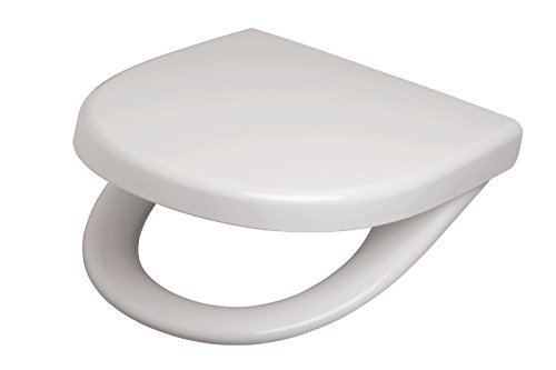 Sanitop-Wingenroth 57139 5 WC-Sitz Piamo Vital mit Fast-Fix, Weiß von aquaSu